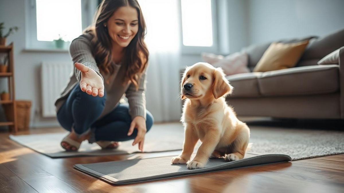 House training: getting xixi no lugar filhote reliably