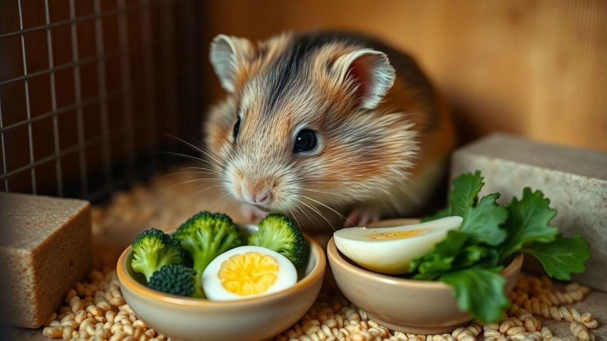 How I add calcium rich foods for hamsters without causing problems
