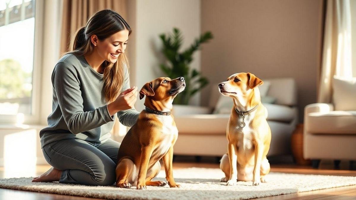How I use positive reinforcement for adopted dogs to teach rescue dog basic commands