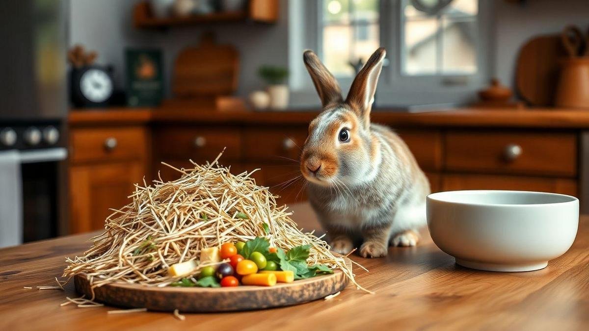 I watch calcium-rich foods for rabbits and aim for a balanced diet for house rabbits