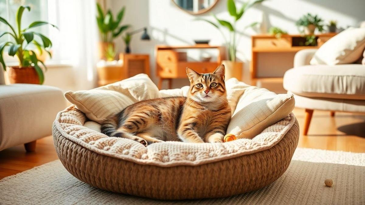 My easy washable cat bed tips to keep a clean apartment and happy cat