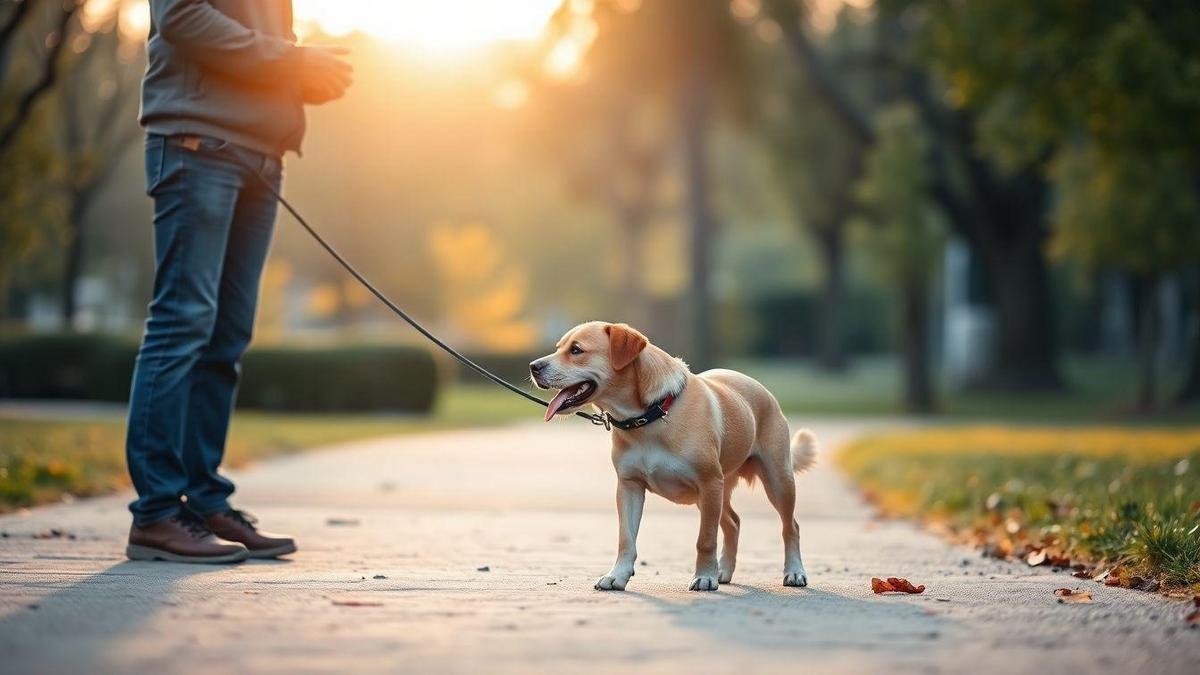 My step-by-step leash training techniques: stop-and-go and change direction