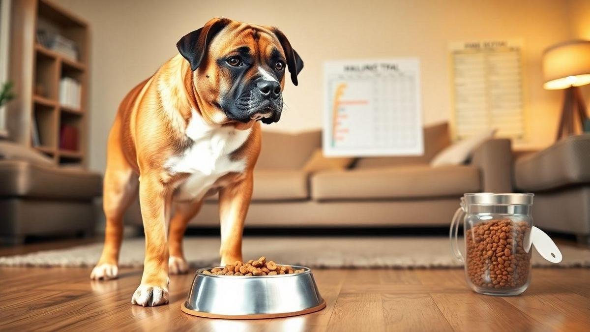 Portion size, calorie needs, and quantidade de ração para cães grandes