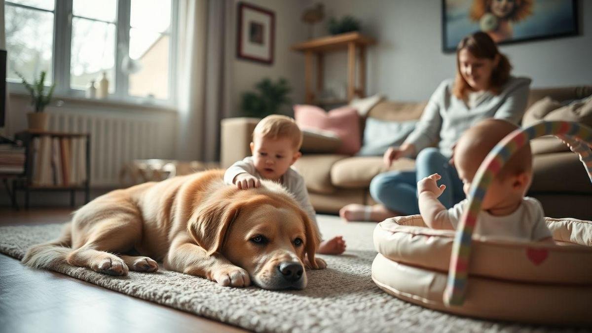 Why calm dog breeds for families matter with toddlers and babies