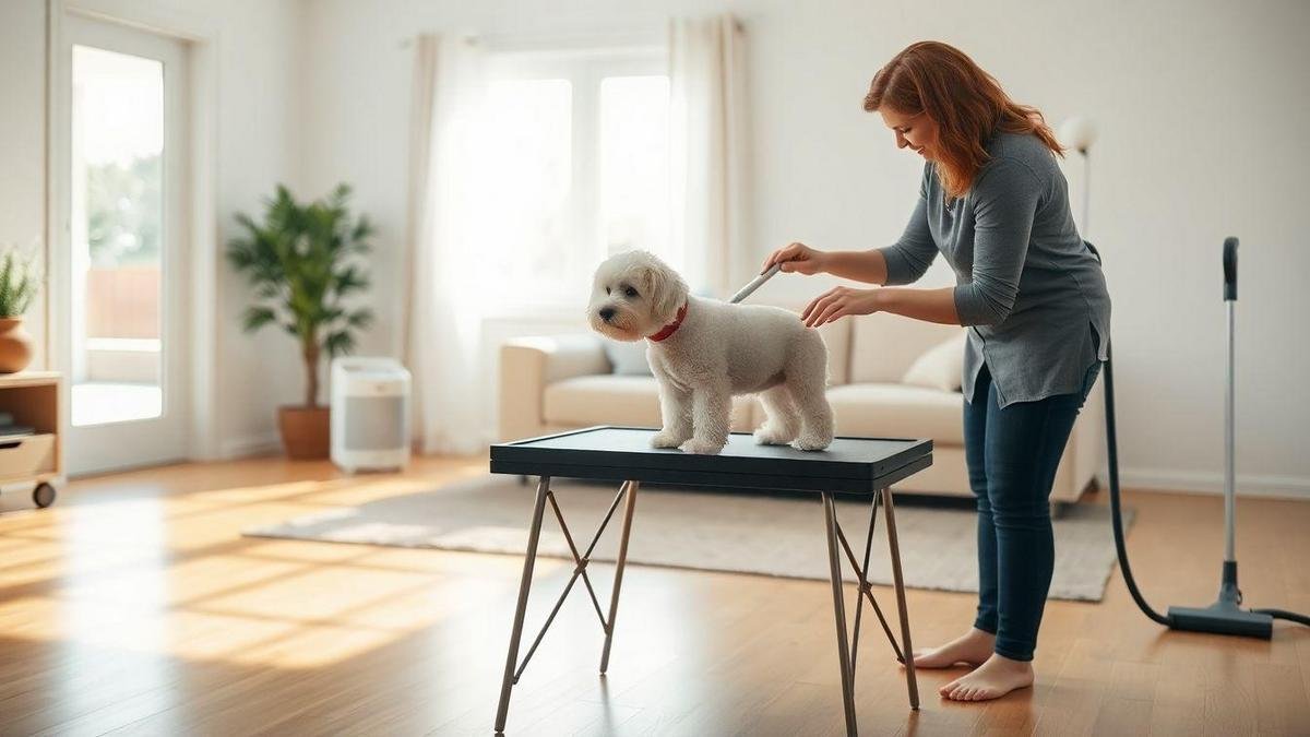 How I manage care to reduce allergens with non-shedding hypoallergenic dog breeds