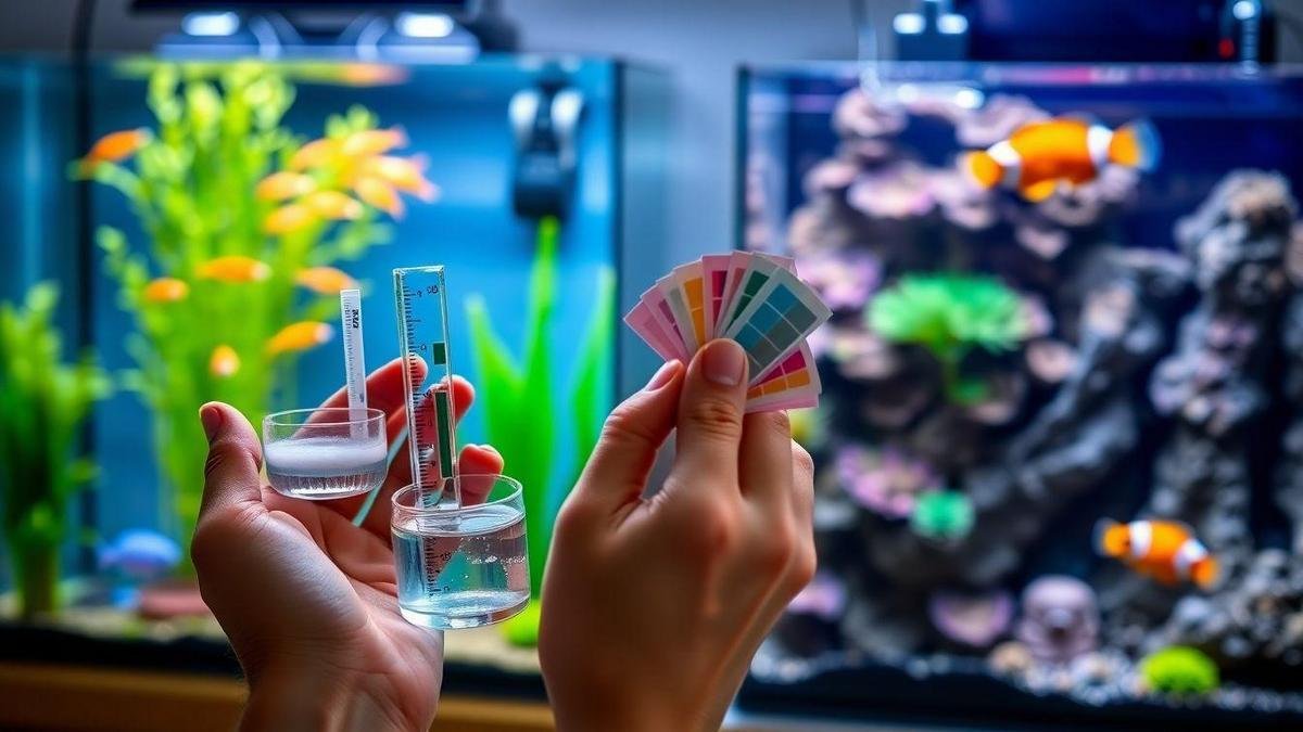 How I test salinity and water chemistry for As diferenças entre peixes de água doce e água salgada como pets