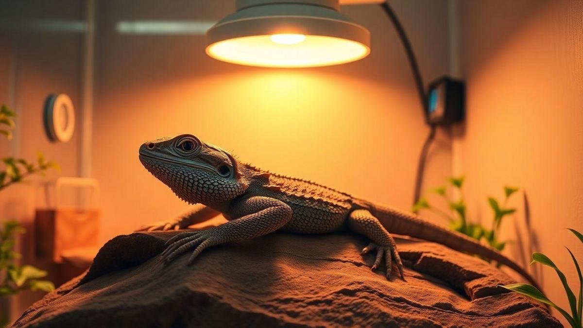 How I Use UVB Lighting and Basking to Keep My Pet Warm